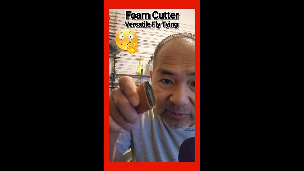 Fly Tying Foam Cutter, So Versatile! #fishing #flyfishing #flytying