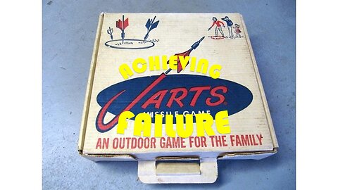 The Joy of Tossing Jarts (And other fun games)