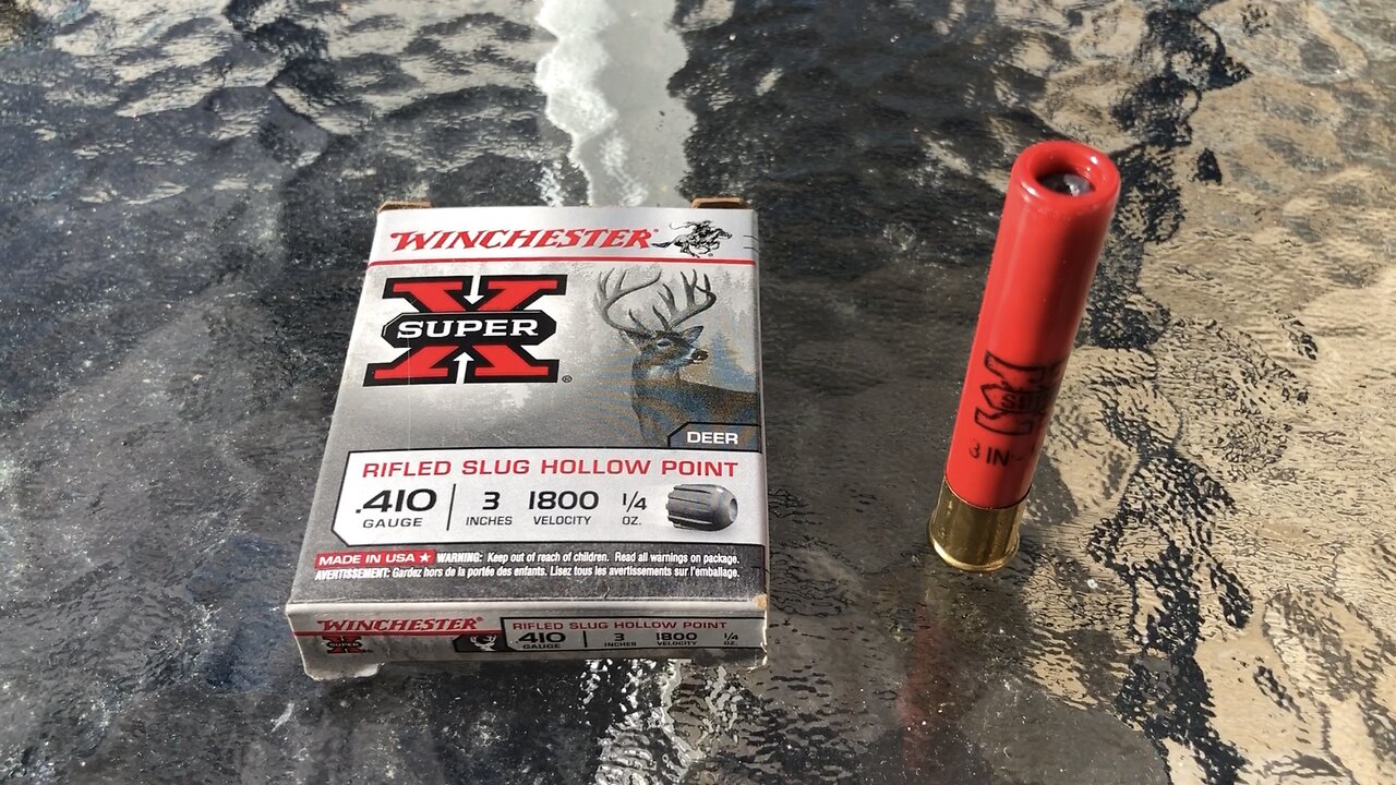 Winchester Super X .410 3” 1/4 Ounce Slug - Breakdown