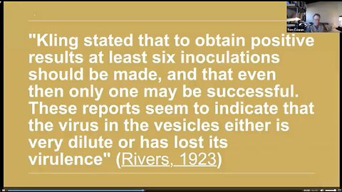 So called VIRUSES DO NOT (actually) EXIST So WHAT really IS MAKING US SICK.. (Dr. Tom Cowan)