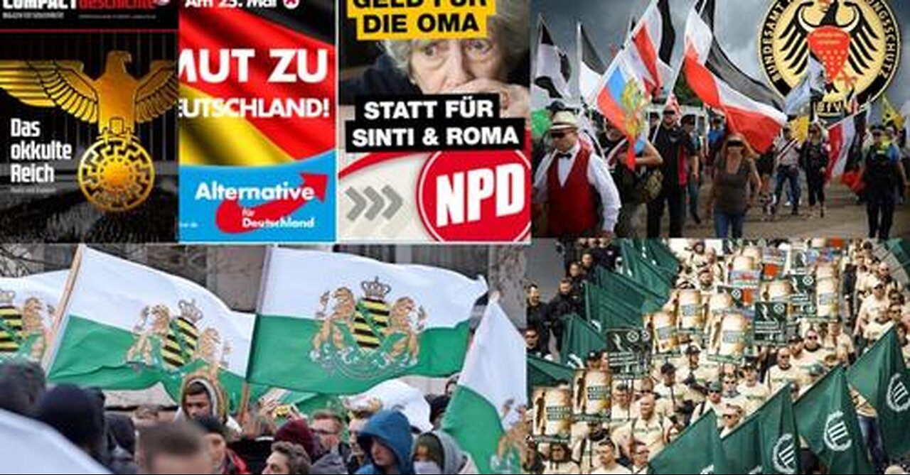 Freie Sachsen AFD NPD Dritter Weg Compact alles NATO-Gatekeeper-Steuerung