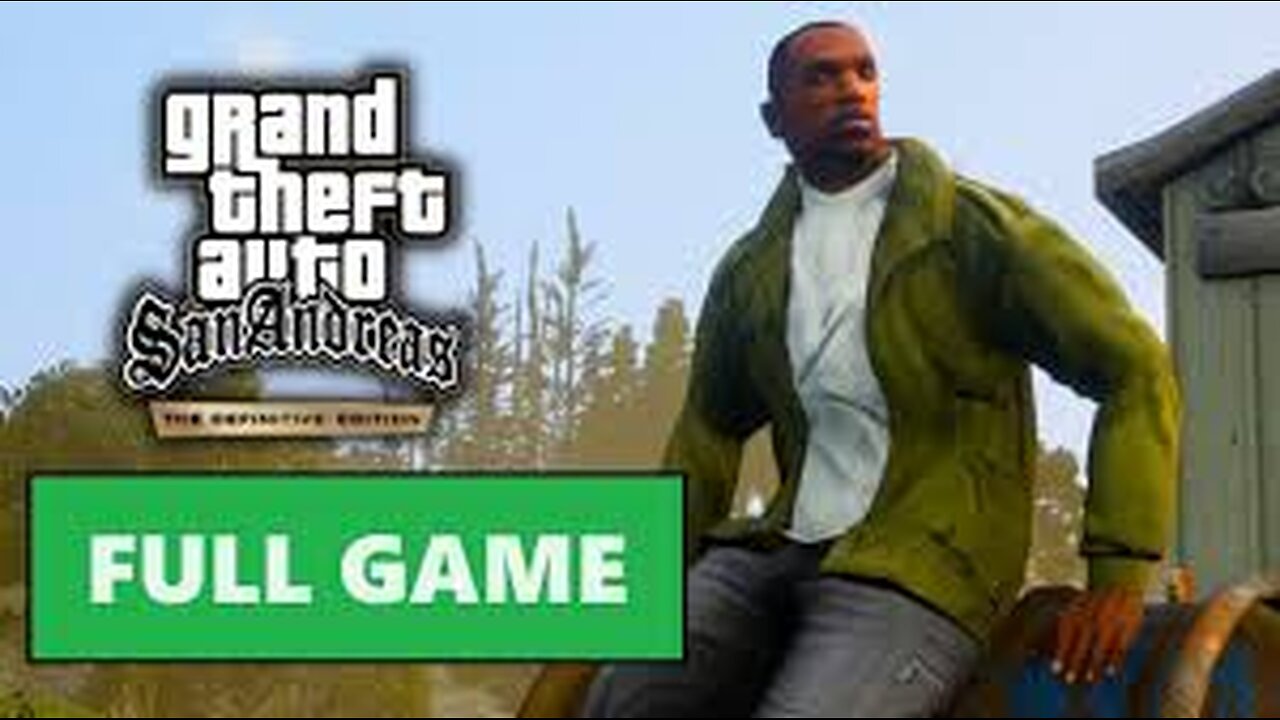 Grand Theft Auto San Andreas (Definitive Edition) - FULL GAME - No Commentary