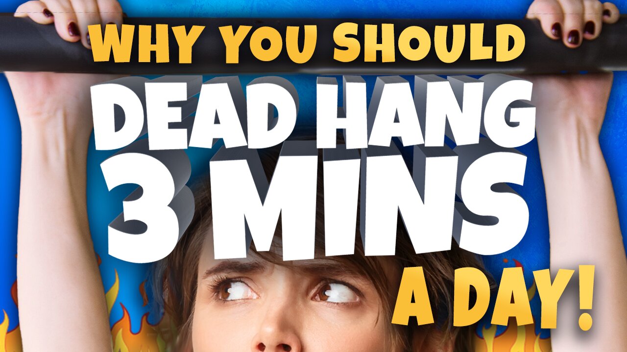 Why You Should Dead Hang 3 Minutes Daily | Fix Align Posture