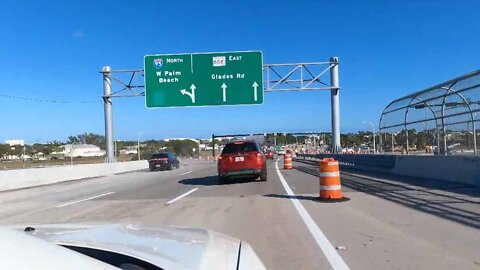 Diverging diamond interchange opens in Boca Raton