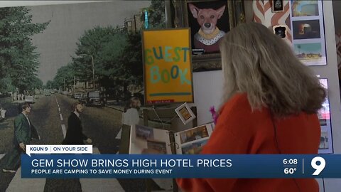 El Pais Campground welcomes gem show visitors