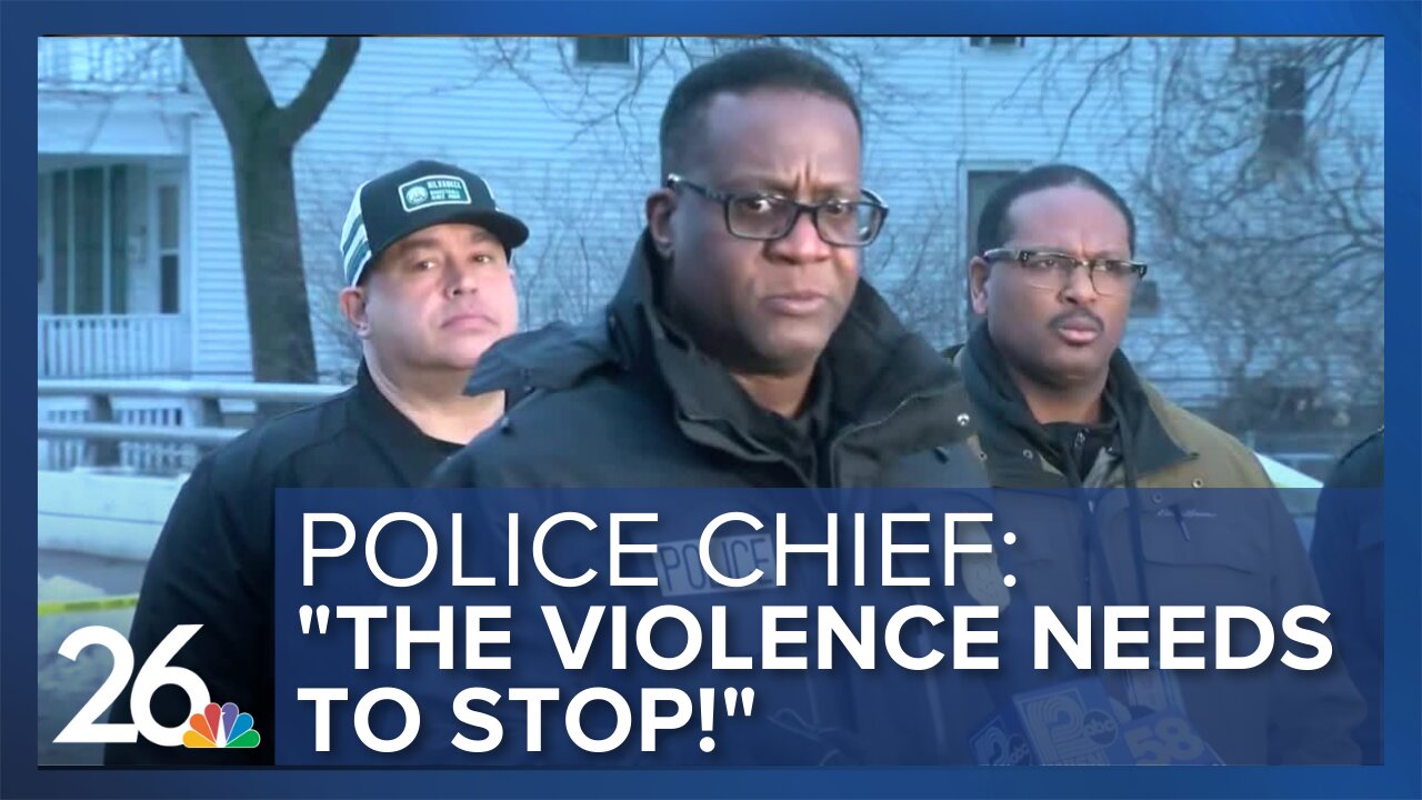 Milwaukee Police Chief reacts to officer killed