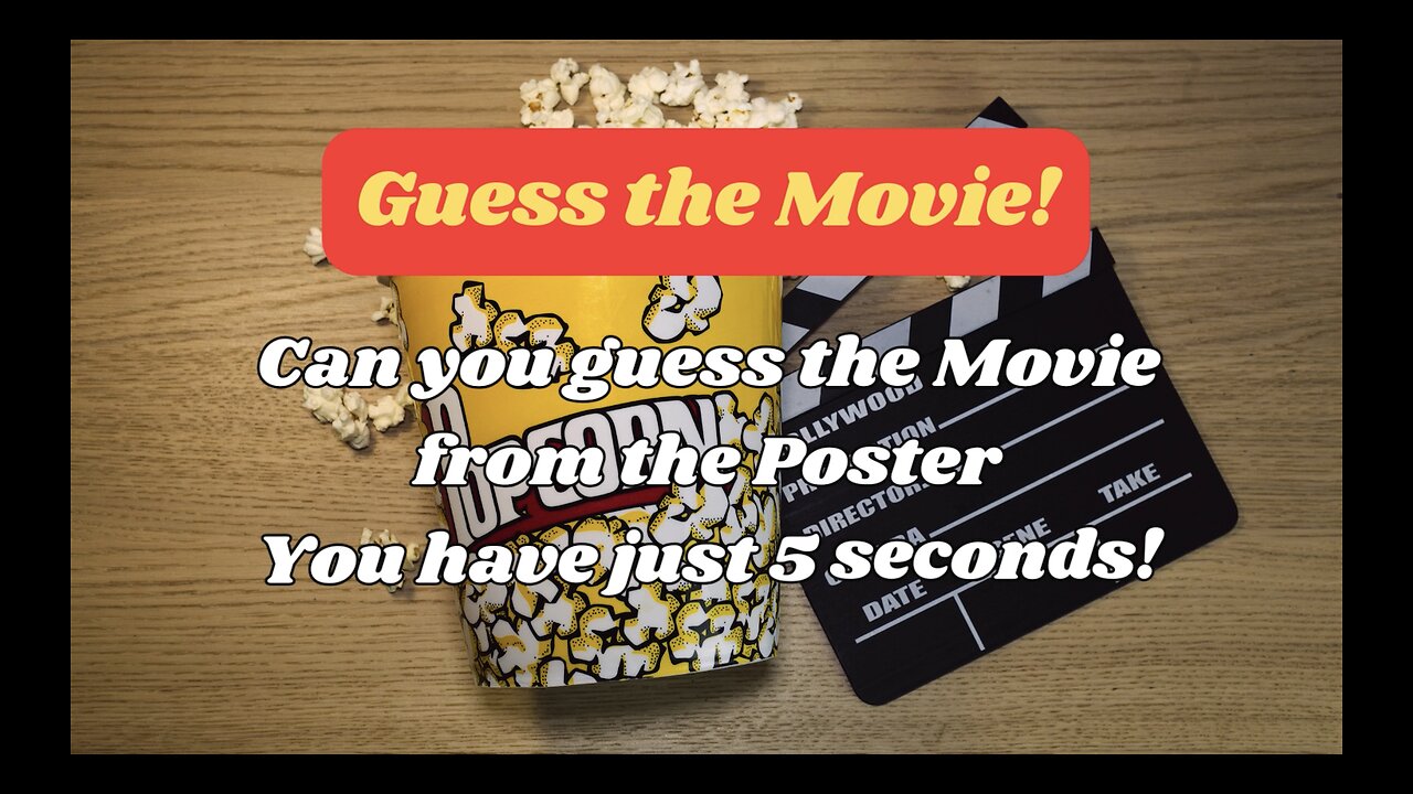 Guess the Movies Poster Quiz