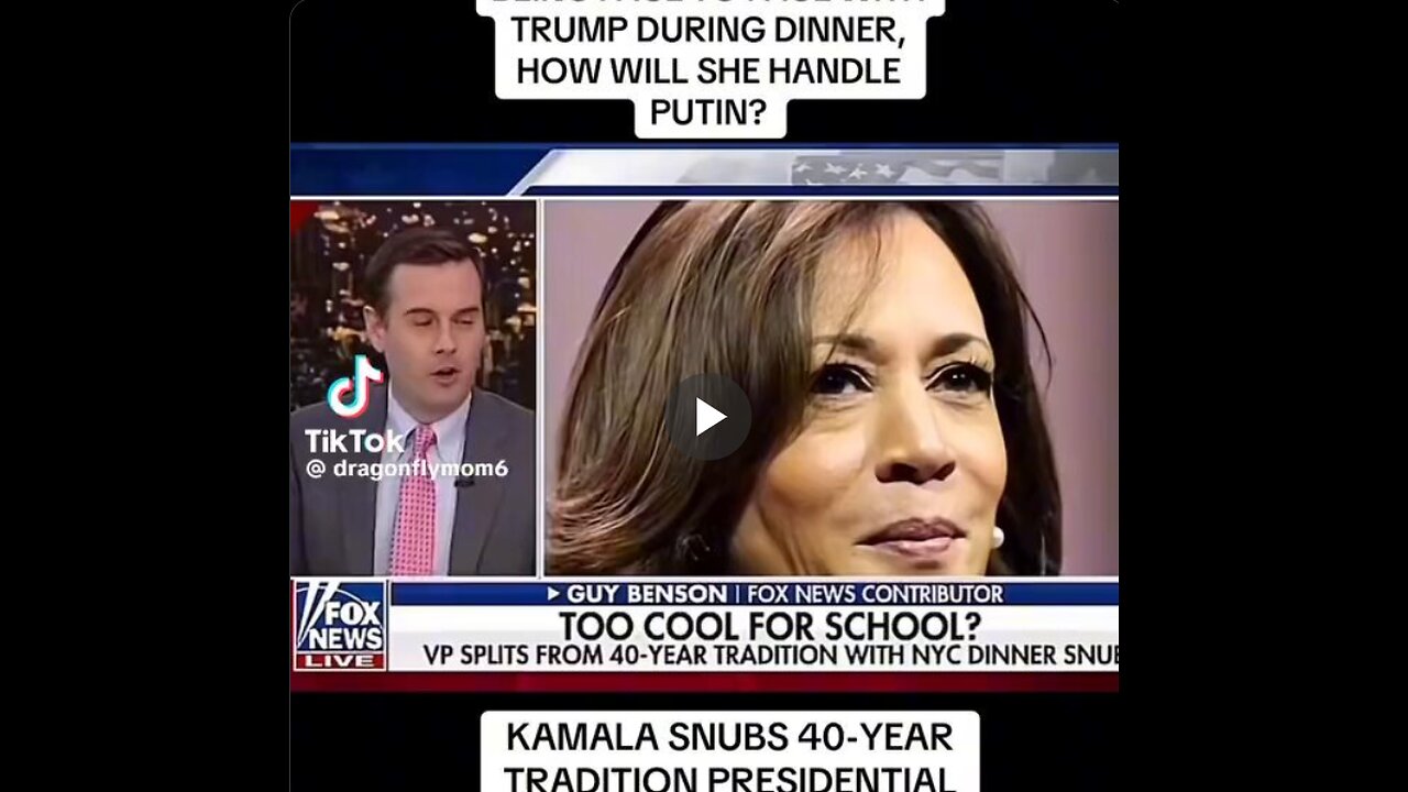 Kamala Harris will skip the New York City Al Smith dinner, which traditionally...