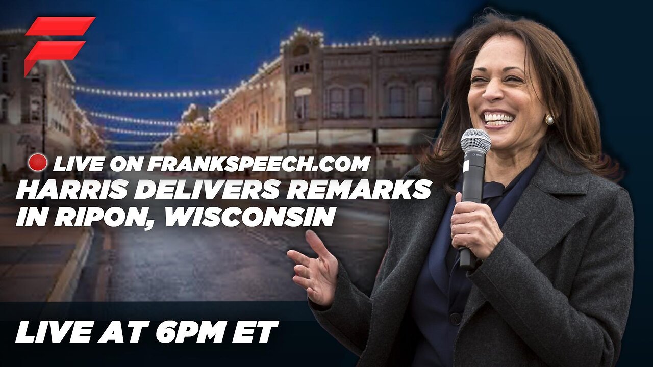 LIVE: VP HARRIS DELIVERS REMARKS IN RIPON, WI | 3 OCTOBER 2024