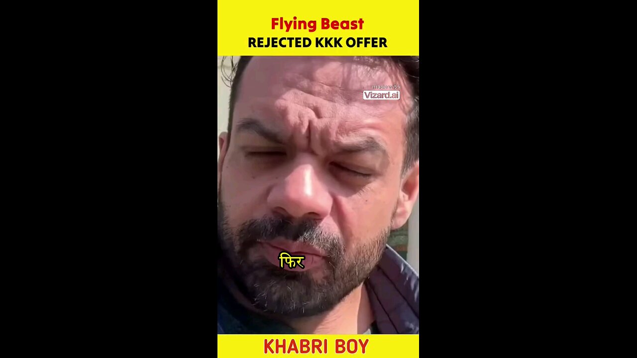 Flying Beast Rejected Khatron Ke Khiladi 😱| #shorts #viral #flyingbeast #kkk14 #youtubeshorts