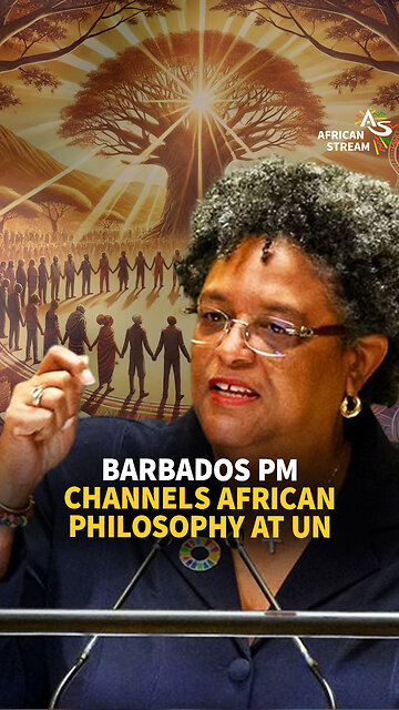 BARBADOS PM CHANNELS AFRICAN PHILOSOPHY AT UN