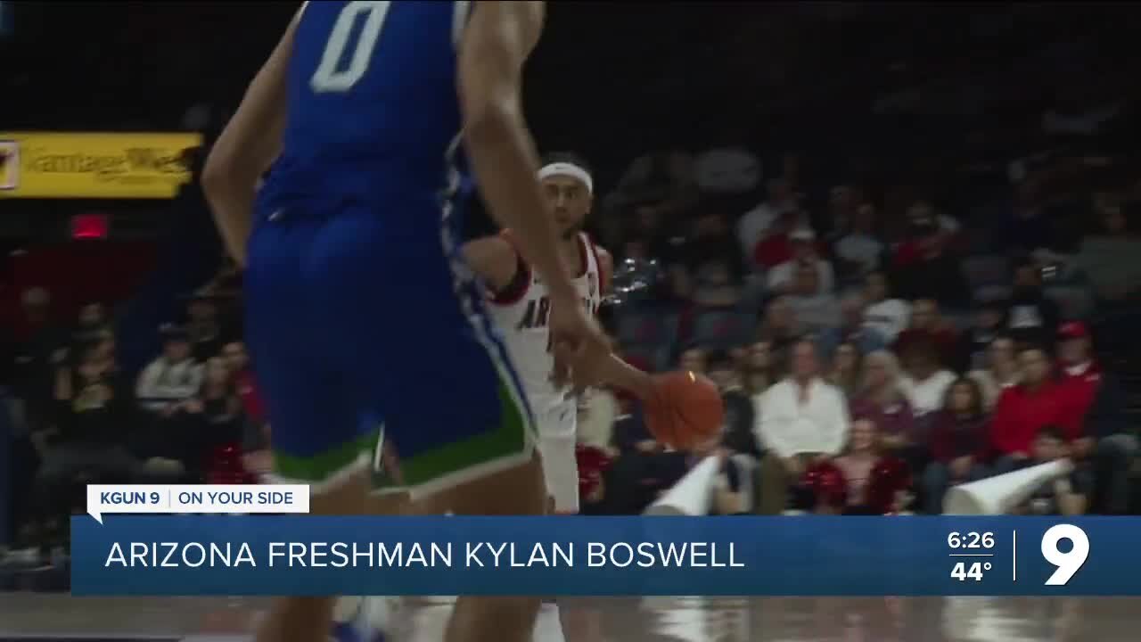 Arizona Freshman Kylan Boswell