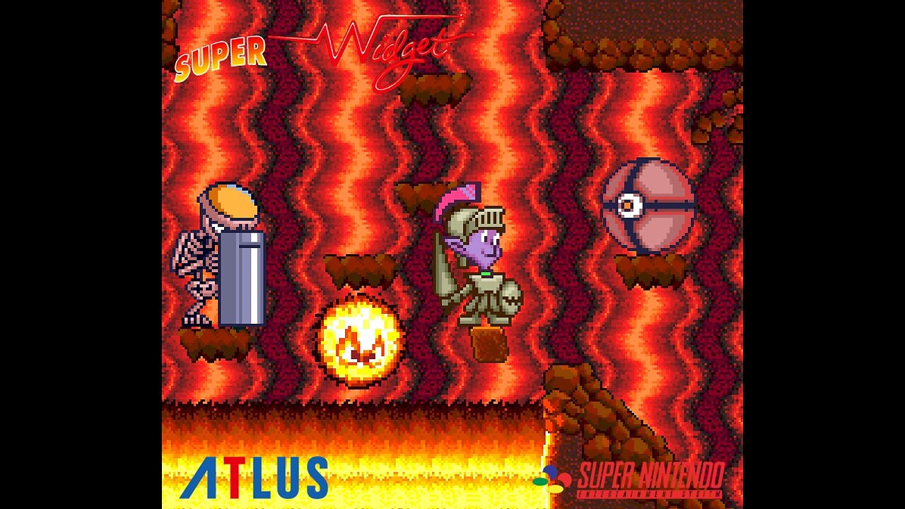 Super Widget (Super Nintendo) Original Soundtrack - Volcano Eruption Zone Stage