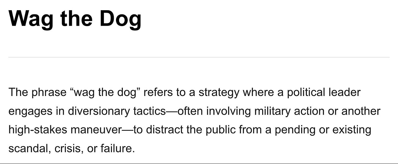 Wag the Dog