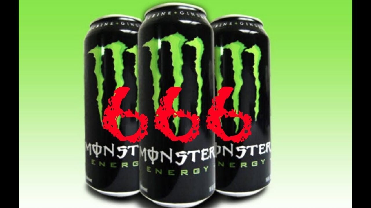 MONSTER ENERGY = 666 AND UNLEASH THE MARK OF THE BEAST