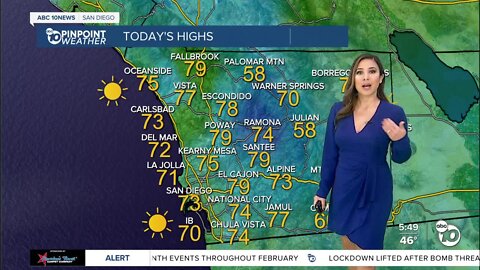 ABC 10News Pinpoint Weather with Weather Anchor Vanessa Paz