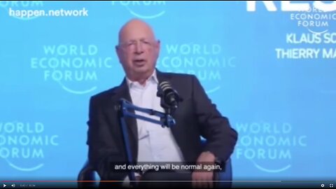 Madman Klaus Schwab Quotes and his Coterie of Similarly Mad People