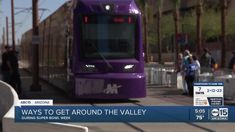 Different ways you can get around downtown Phoenix and their costs