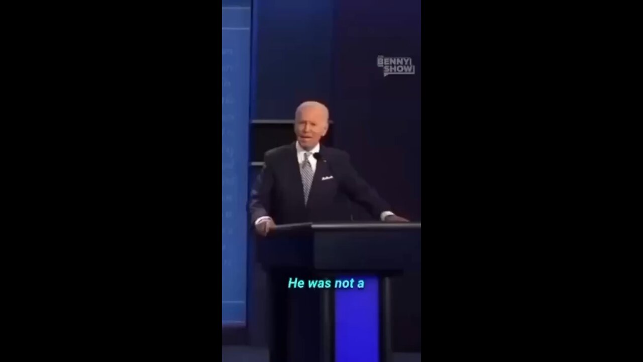 Trump wrecks sleepy Joe