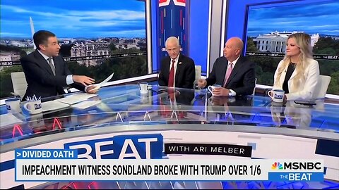 MSNBC Host SHOCKED When Never Trumper Backs Trump