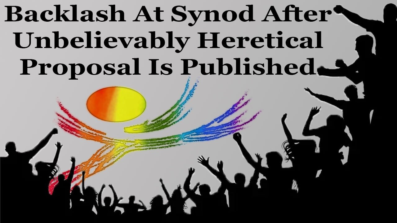 Backlash At Synod After Unbelievably Heretical Proposal Published