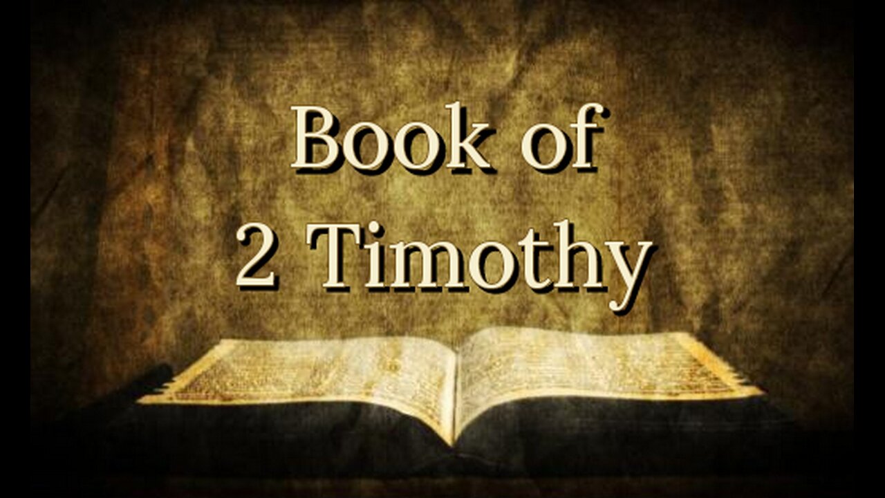 Bible Study on 2 Timothy "Stir up the gift of God" (ch1 pt1)