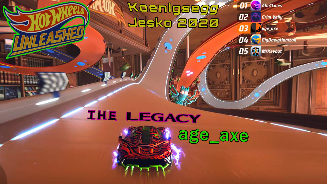 PS5 | Hot Wheels Unleashed: The Legacy - age_axe, Koenigsegg Jesko 2020 HW Exotics, Online Crossplay