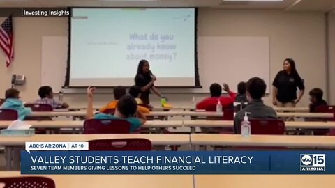 Valley students teaching financial literacy to younger generations