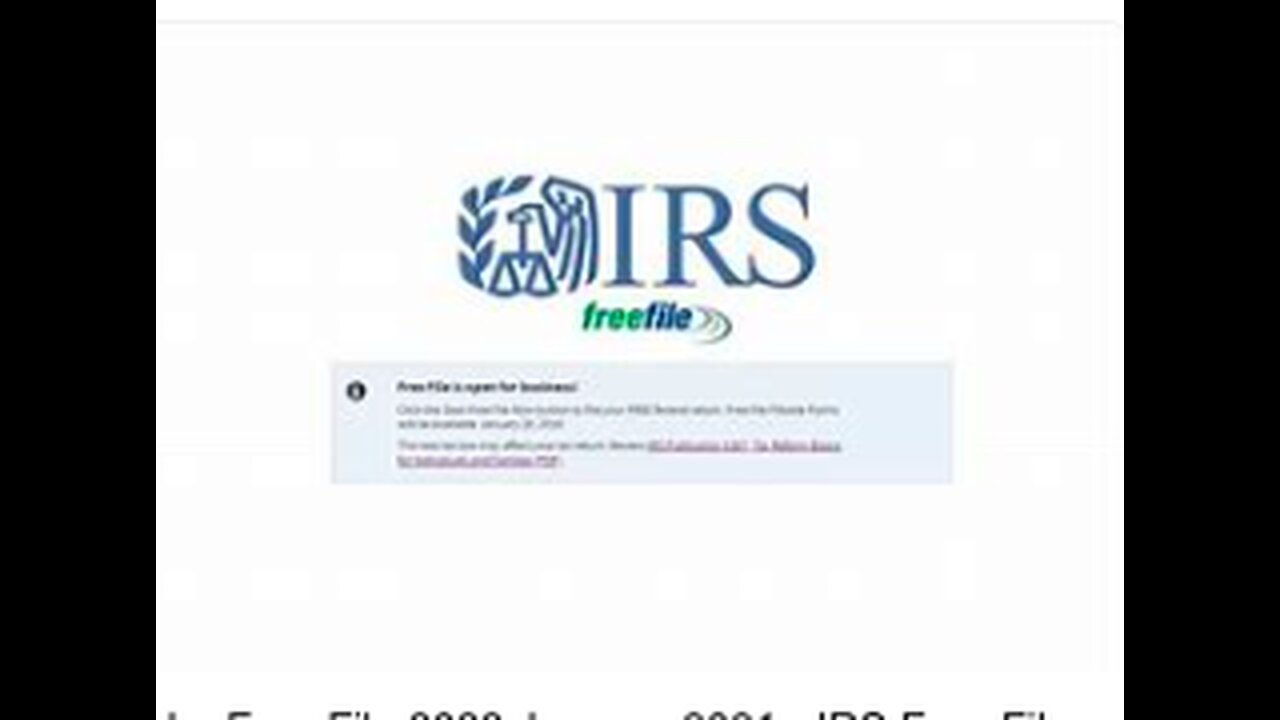 File Your Taxes For FREE WIth The IRS Free File Program!