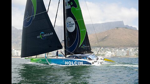 Watch: Team Holcim-PRB wins Leg 2 of The Ocean Race into Cape Town