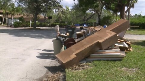 More Lee County neighborhoods must have hurricane debris on curb by Wednesday