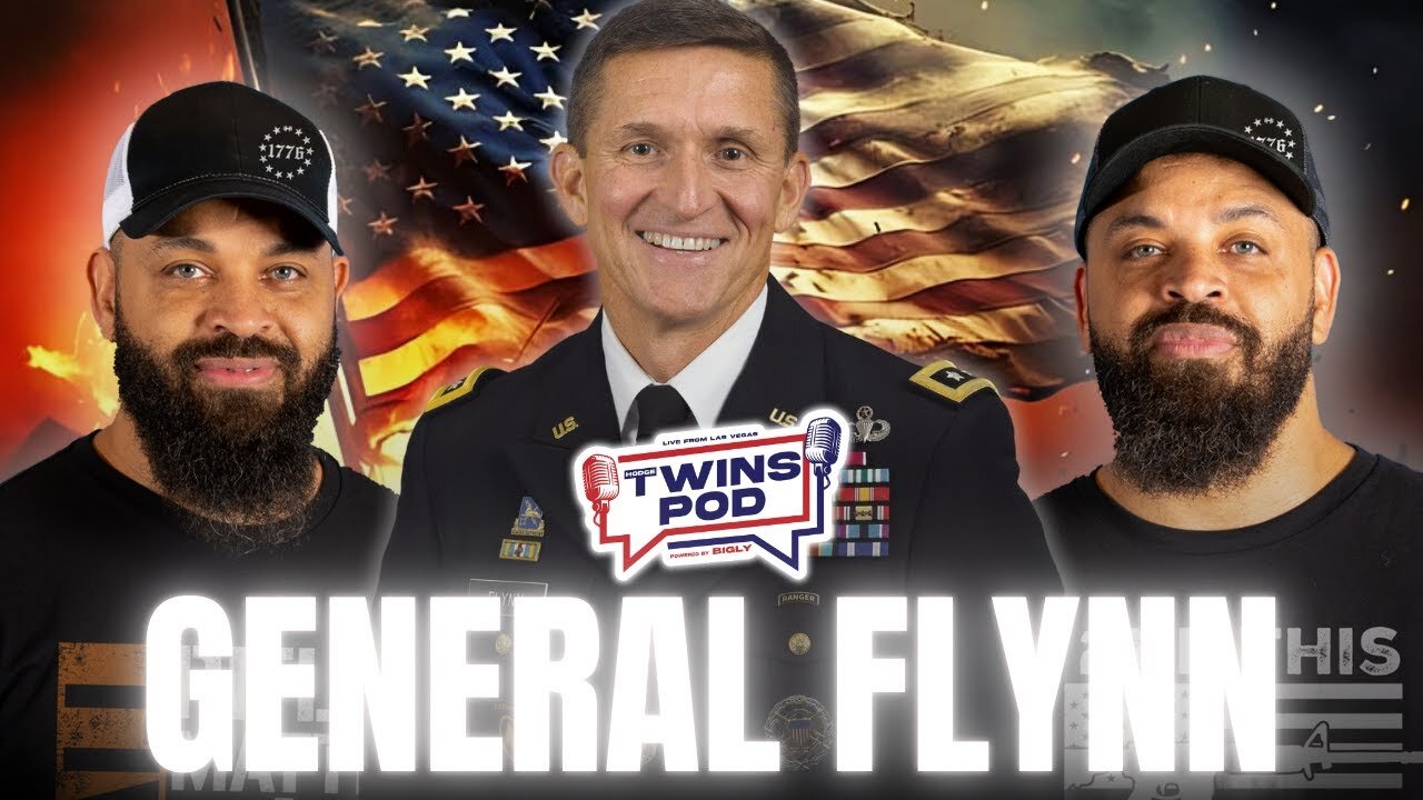 From America's General To Political Target! | Twins Pod - Episode 26 - General Flynn