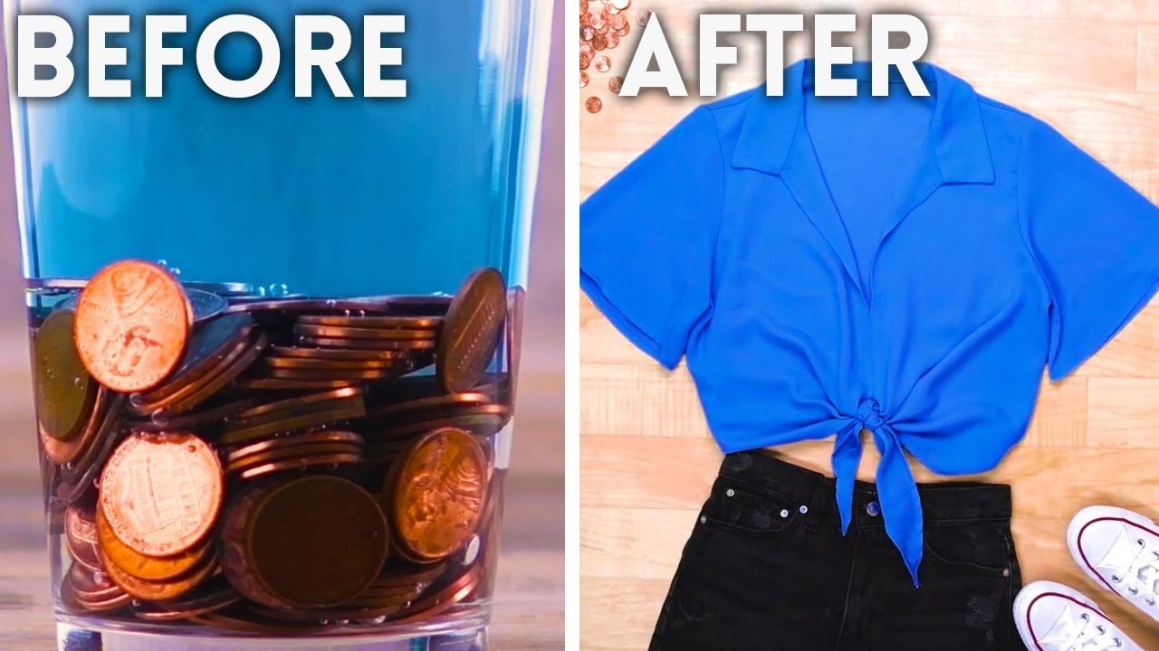 Unusually NATURAL Ways to Dye Your Clothes! | DIY Fashion Hacks by Blossom