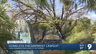 Tucson homeless encampments dispute