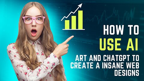 How to use AI Art and ChatGPT to Create a Insane Web Designs