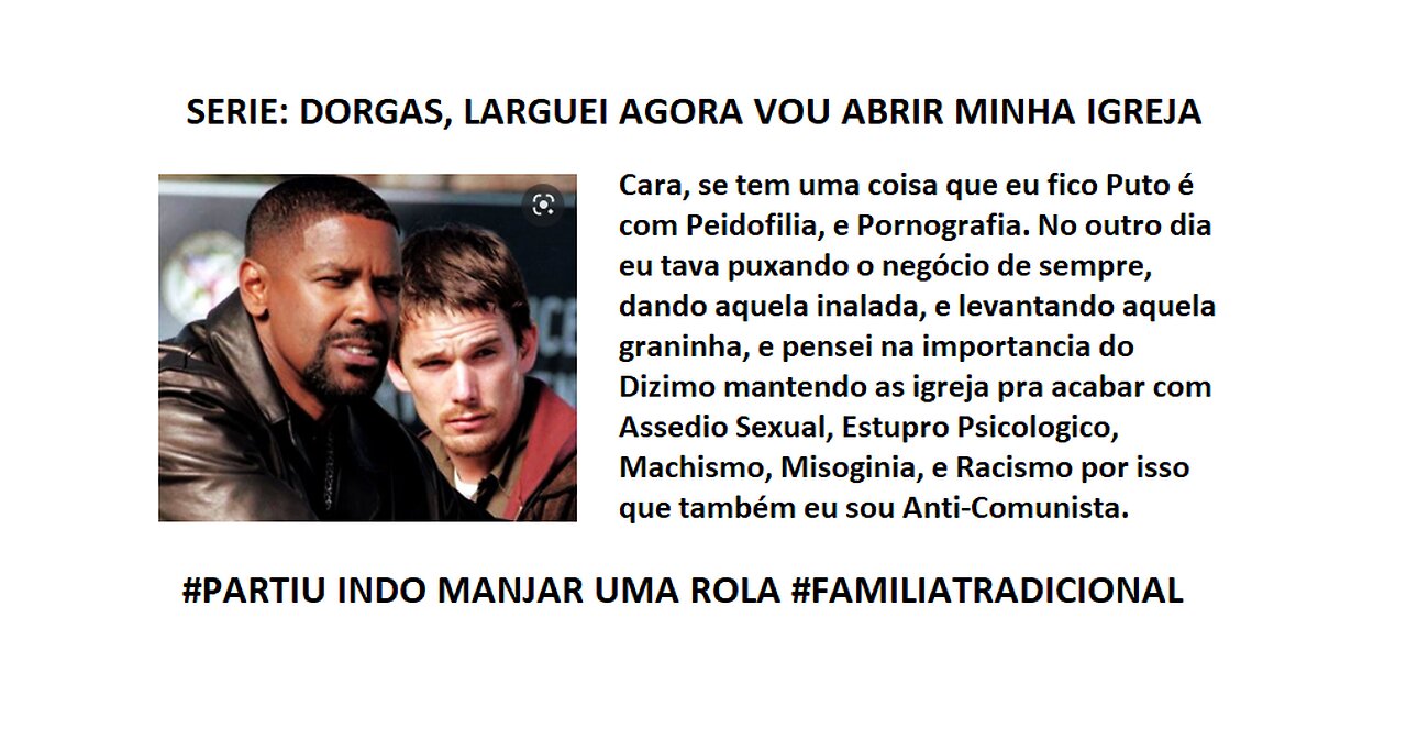 HUMOR A CÚ SEGURANÇA DO BAIRRO 3