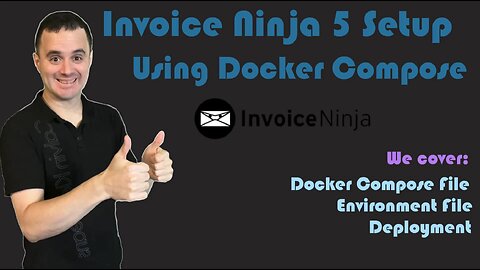 Invoice Ninja 5 Setup using Docker Compose