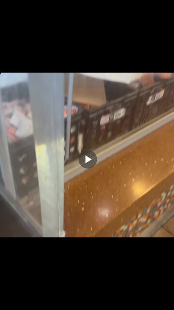 Why is there bullet proof glass in a fried chicken restaurant? The reason: