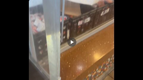 Why is there bullet proof glass in a fried chicken restaurant? The reason: