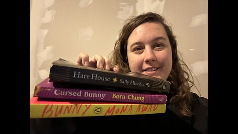 books with bunnies on the cover: a vlog