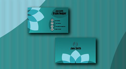 Natural visiting card💳