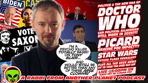 LIVE@5 - Doctor Who, Russell T Davies and Politics!!! Star Wars!!! Star Trek: Picard!!!