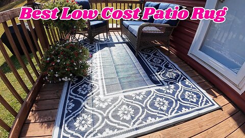 Best Low Cost Patio Rug