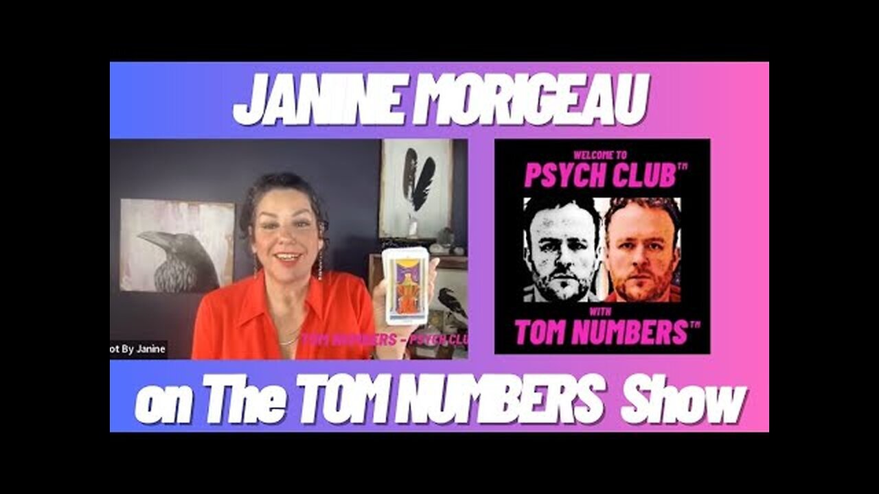 JANINE MORIGEAU on The TOM NUMBERS Show…