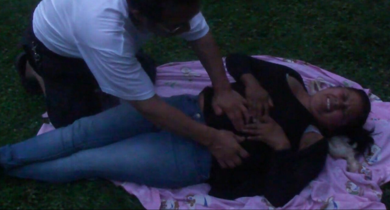 Luodong Massages Mature Mexican Woman After Sun Down