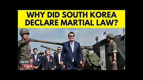 Martial Law In South Korea | South Korea President Yoon Suk Yeol Declares Martial Law | N18G