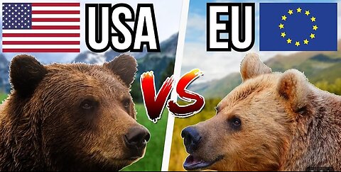 5 American Animal's VS 5 European Animal's- Who Would Win?