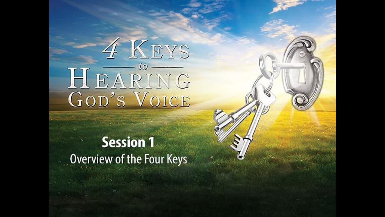 [FREE RESOURCES DOWN BELOW:} PART 1 OF 10 4 KEYS TO HEARING GOD'S VOICE.