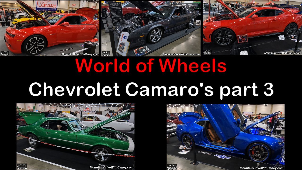 01-06-24 World of Wheels in Chattanooga TN - Chevrolet Camaros part 3