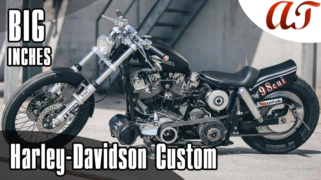 Harley-Davidson SHOVELHEAD Custom: BIG INCHES * A&T Design